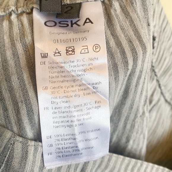 OSKA Striped Linen Pants - Picture 5 of 7